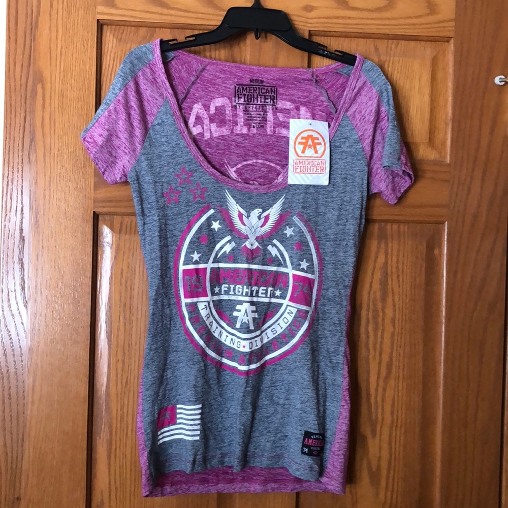 Brand new with tags American Fighter top